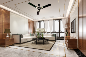 Sonic Matt Black Ceiling fan